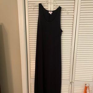 LuLaRoe Black Dani Maxi dress